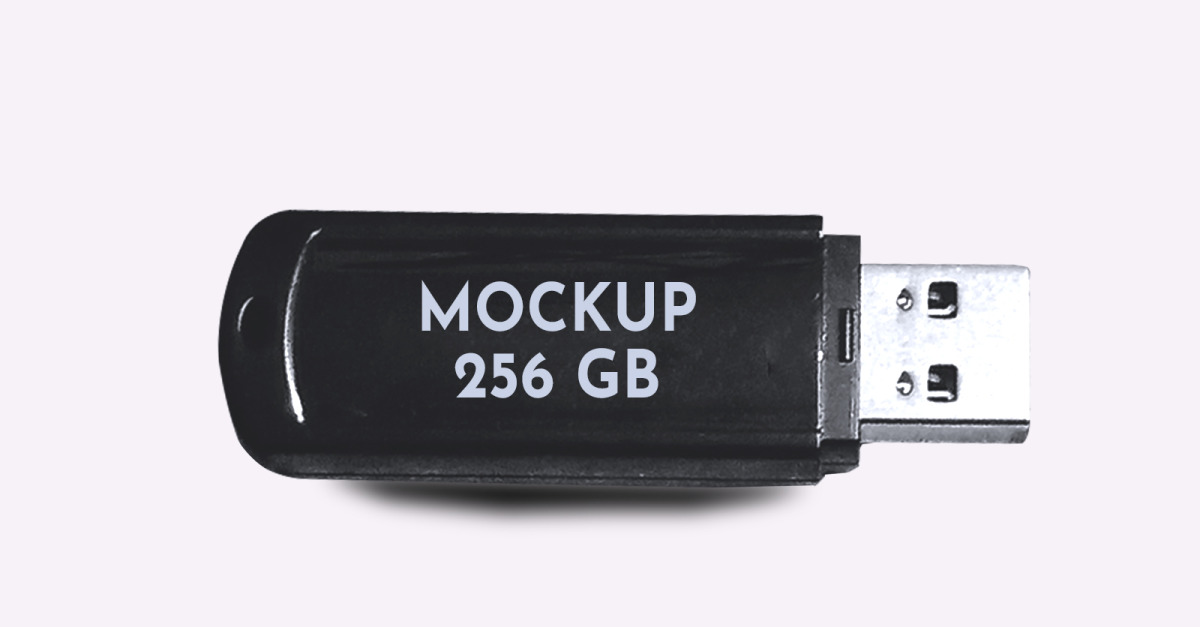 Pendrive Mockup PSD Template Design 35