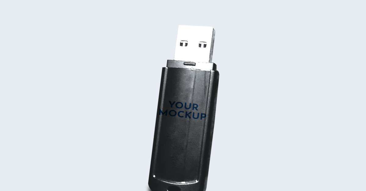 Pendrive Mockup PSD Template Design 38