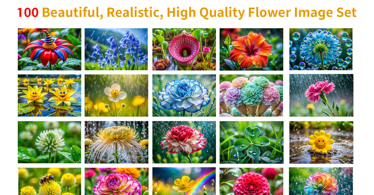 High Quality Flower Image Set #533168