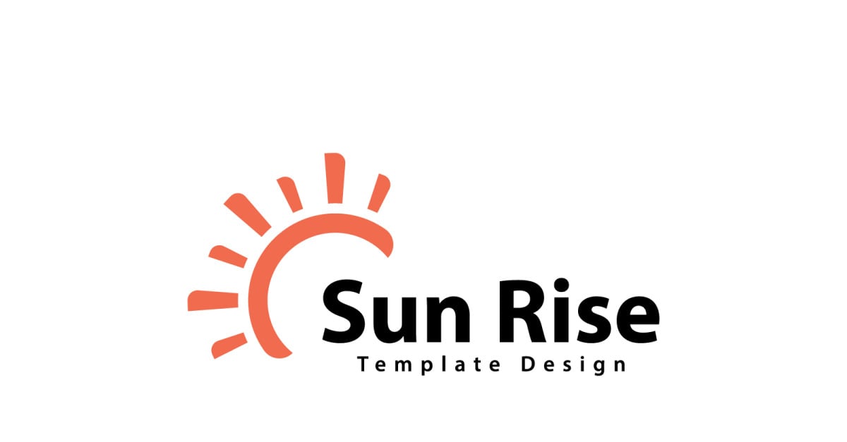 Sun  Logo Vector Design Template V,9