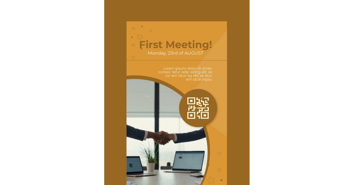 Instagram Stories First Business Meeting