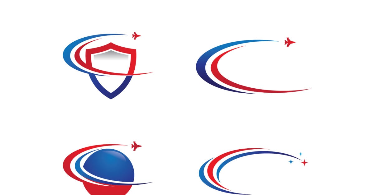 Faster speed Concept Logo icon Illustration design template v3.4