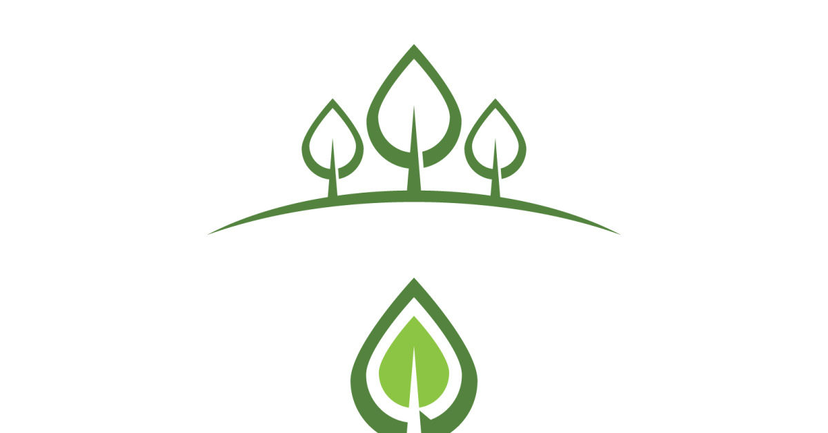 Tree leaf ecology nature  Healthy vegan concept element v3.6