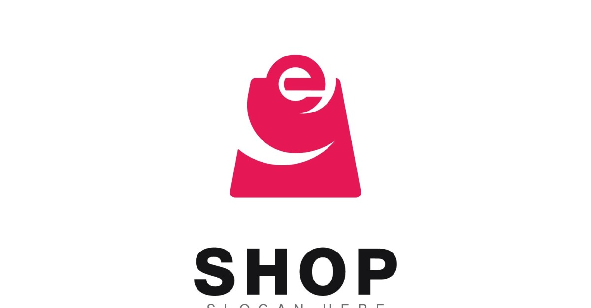 Shopping Bag Logo Icon Design Vector V1