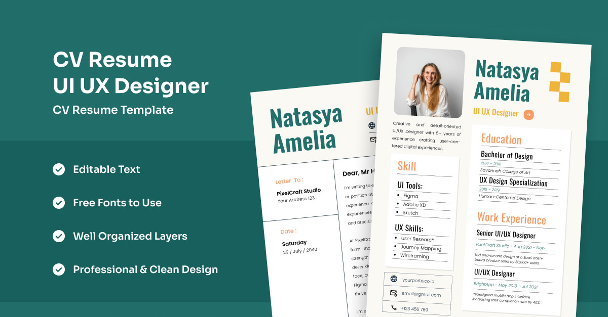 Minimal Remote-Friendly Resume #540484