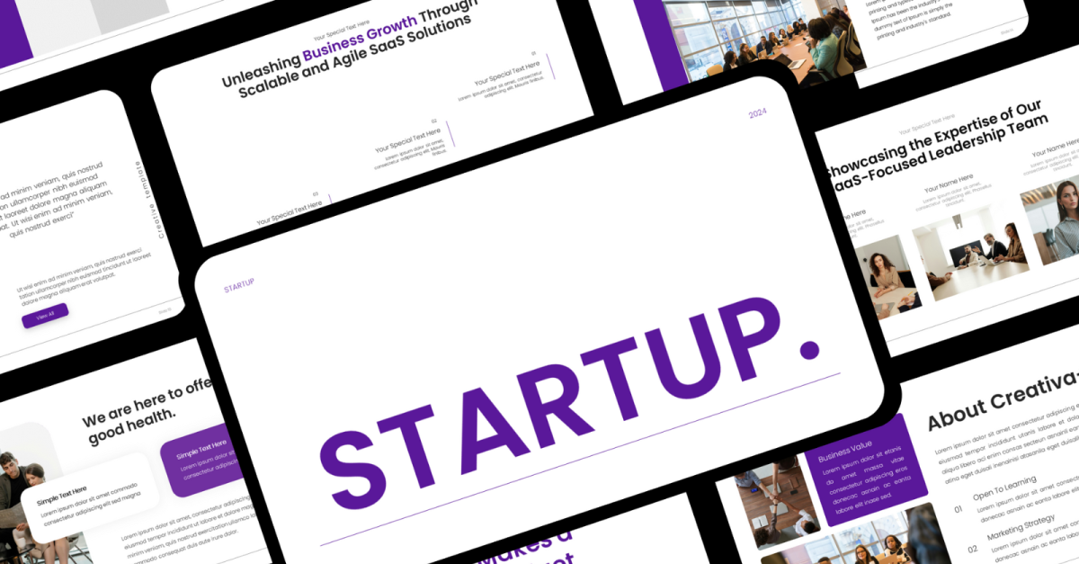 Startup-Pitch Deck Presentation Powerpoint