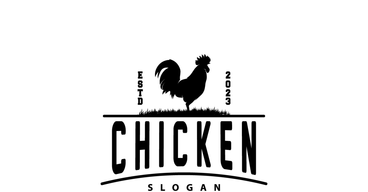 Chicken Logo Roast Chicken Restaurant Business V1
