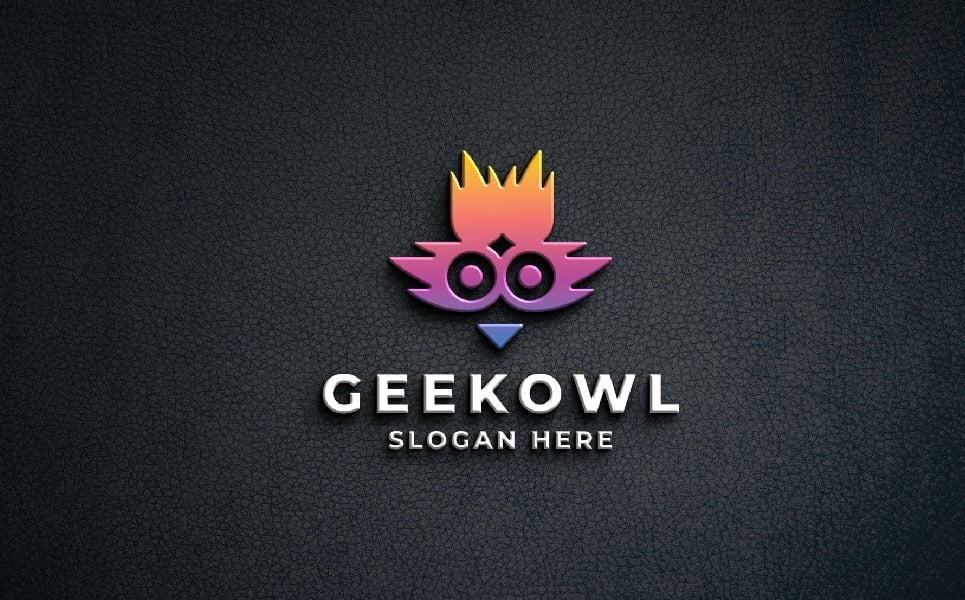 Smart Owl Bird Professional Logo #543794