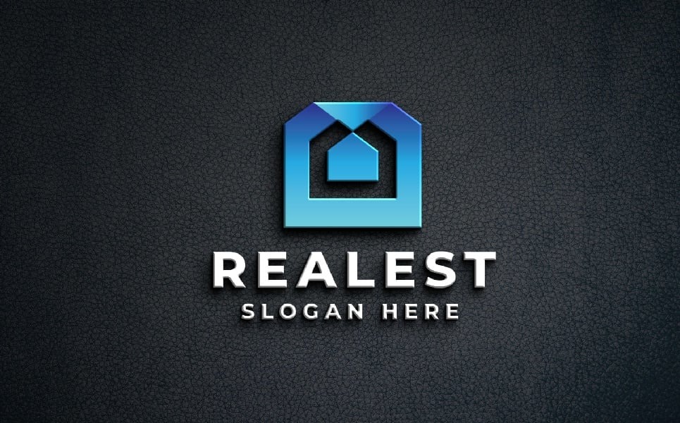 Modern Real Estate and Home Logo #543836