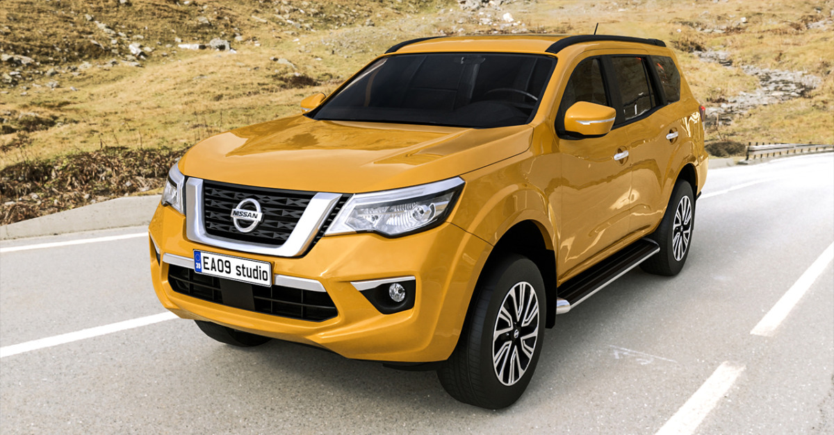 2020 Nissan Terra 3d model #543934