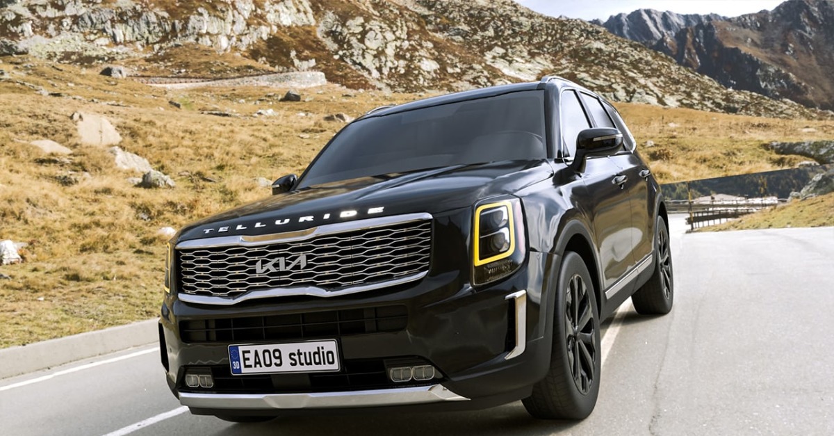 2022 Kia Telluride 3d model #543905