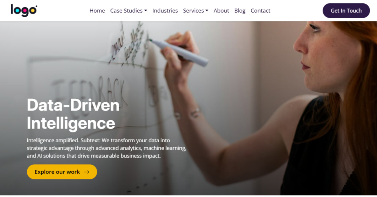 It’s an HTML template- Creative Agency HTML Template