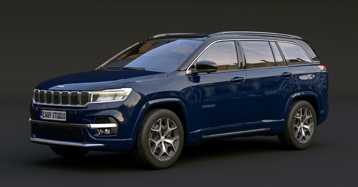 Jeep Commander 2022 3D MODEL #544383