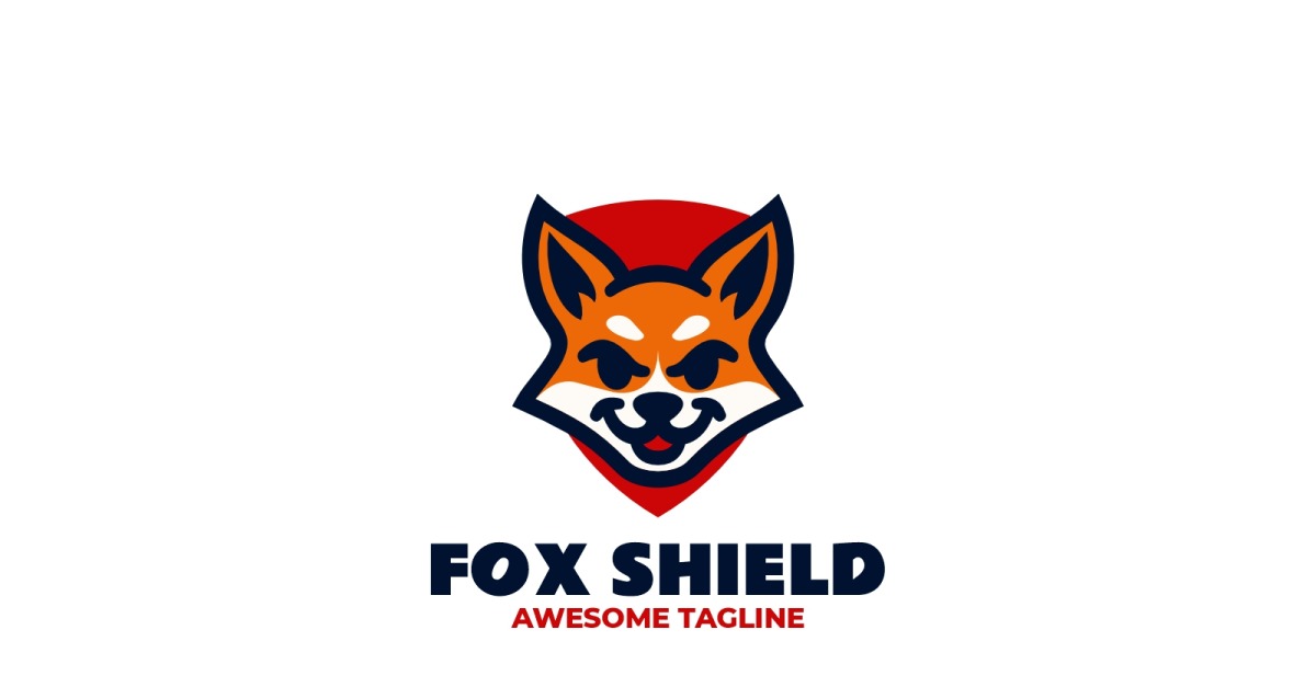 Mascot Character Fox Logo Design #544423