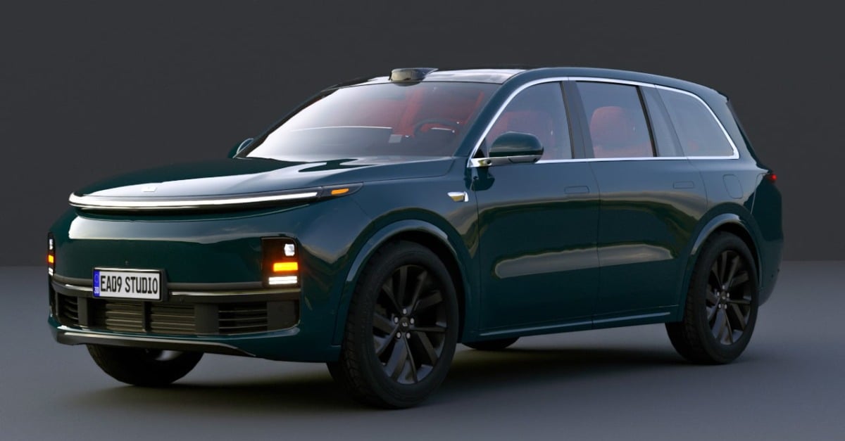 LiXiang L9 2024 suv 3d model #544629