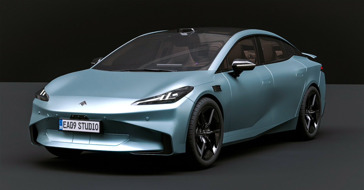 2025 GAC AION Hyper GT 3d model #544781