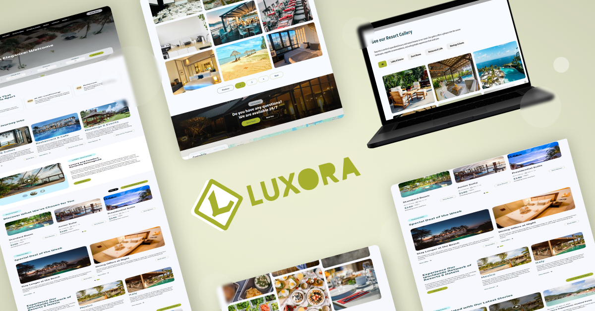 LUXORA - Resort and Hotel Website Html Template