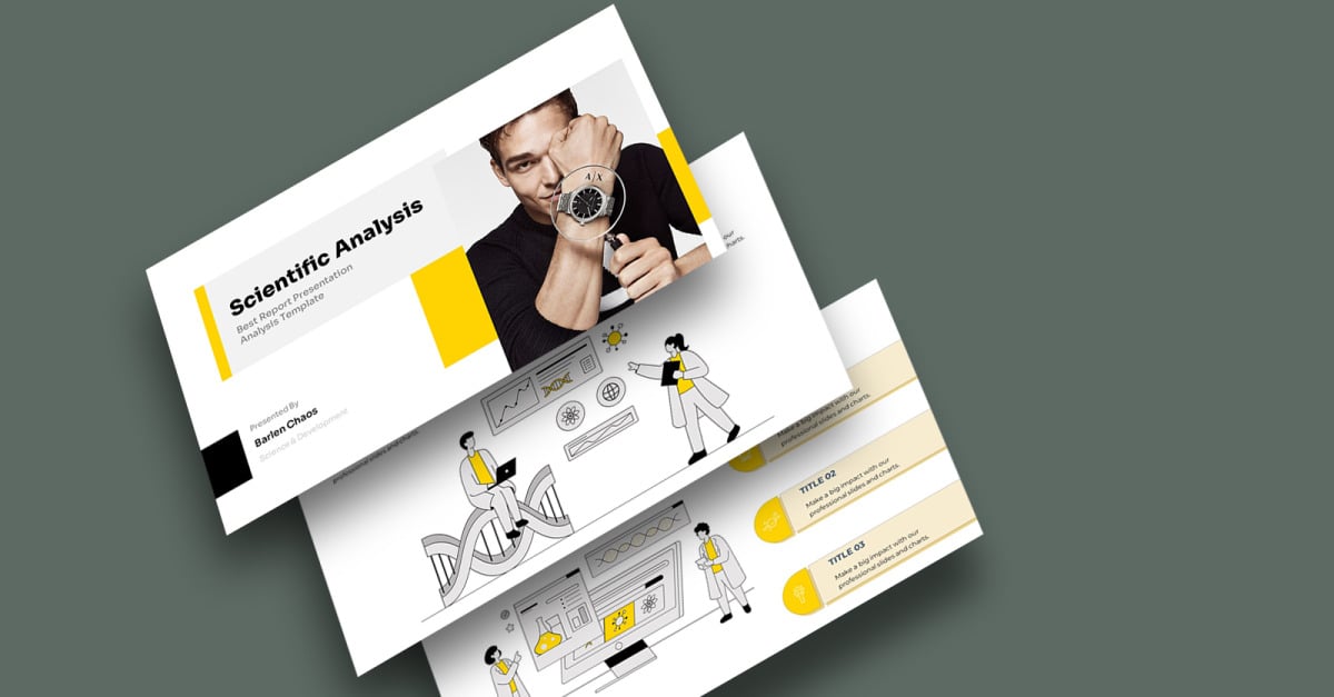 Scientific Analysis Keynote Presentation Template