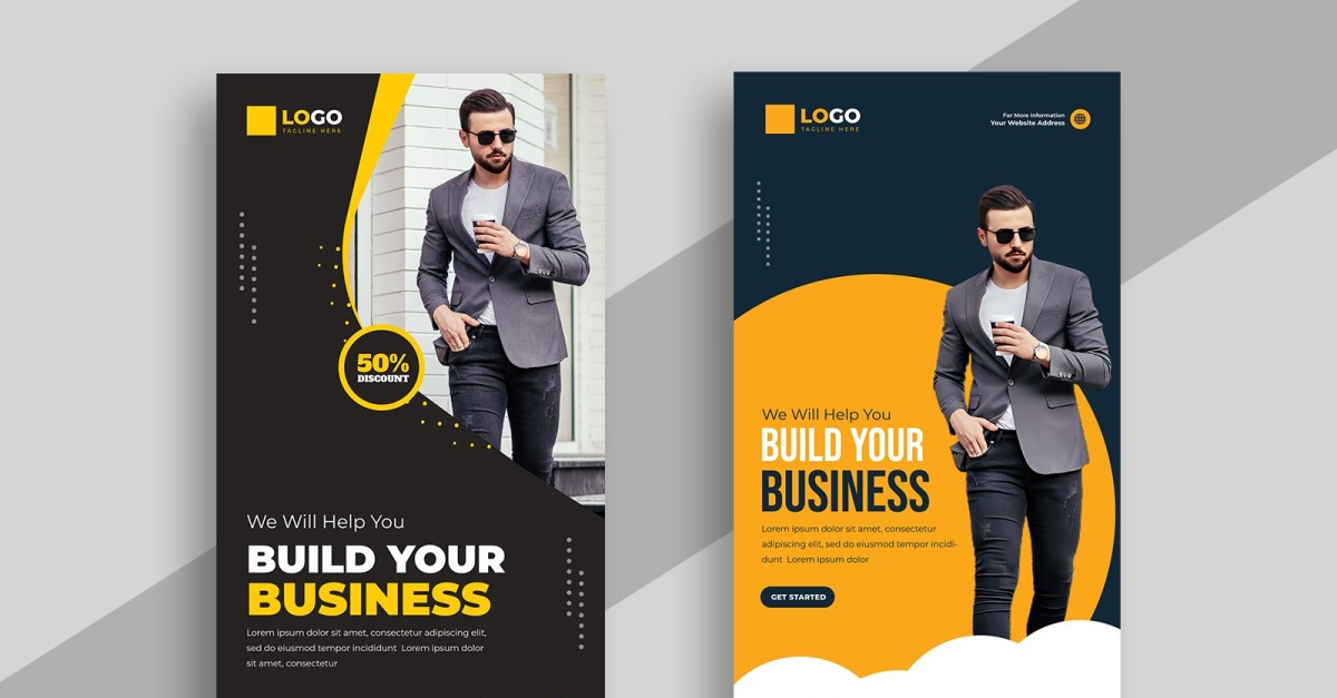 Digital Marketing Social Media Story Template Ver-4