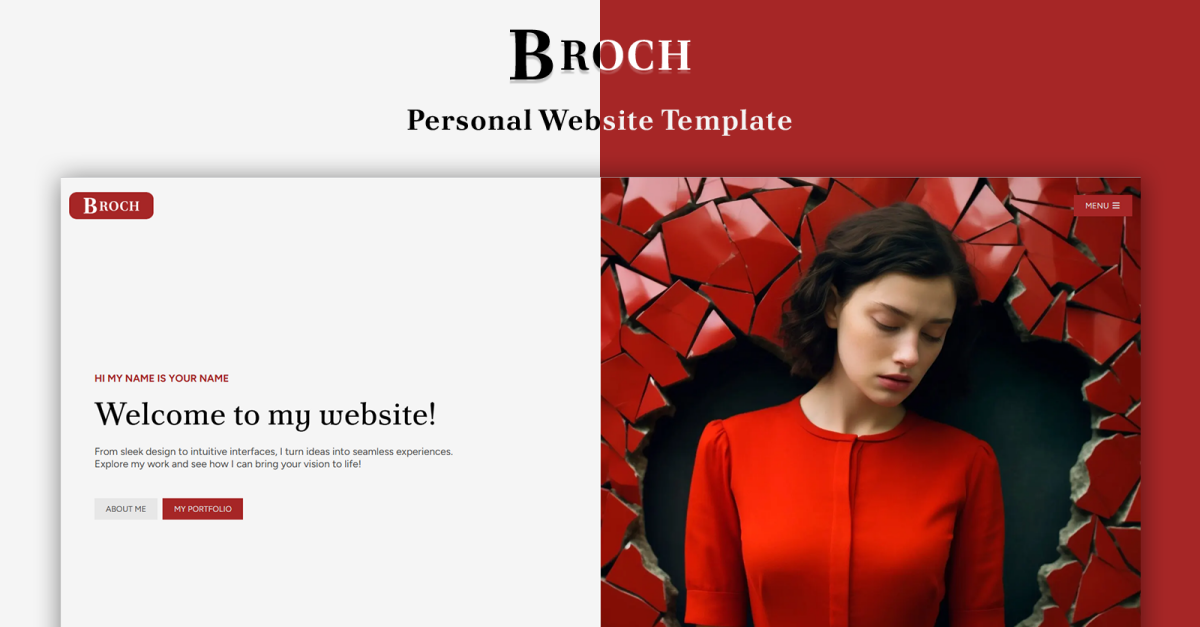 Broch - Personal Website Template