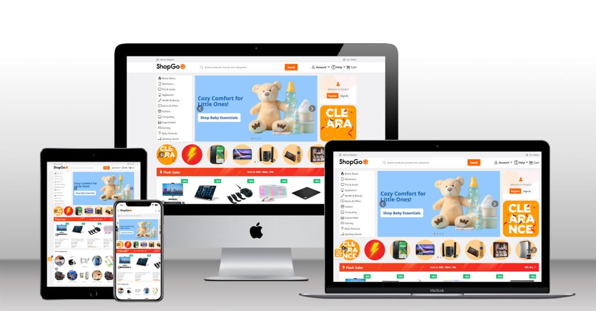 ShopGo – Multivendor eCommerce HTML Template