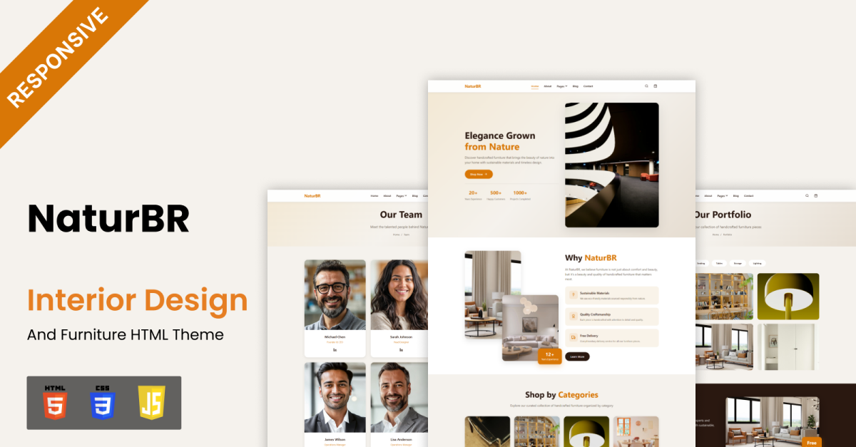 LuxSpace - Interior Design And Furniture HTML Theme