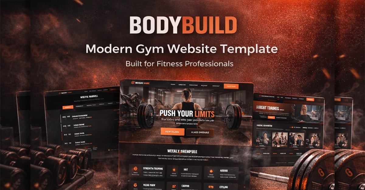 BODYBUILD | Gym | HTML Templates