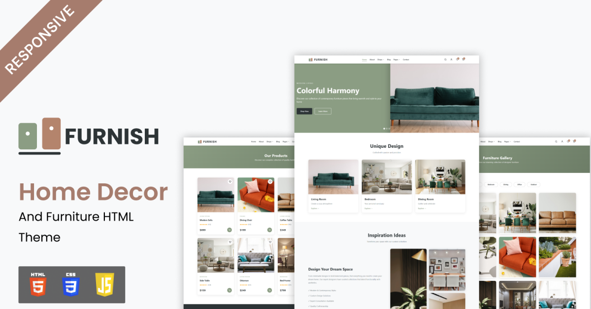 Home Decor And Furniture Multipurpose HTML Theme