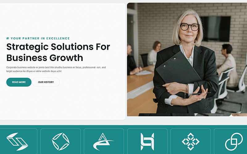 Corate - Corporate Business HTML5 Website Template