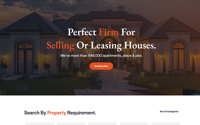 Perhom - Real Estate Architecture HTML5 Website Template