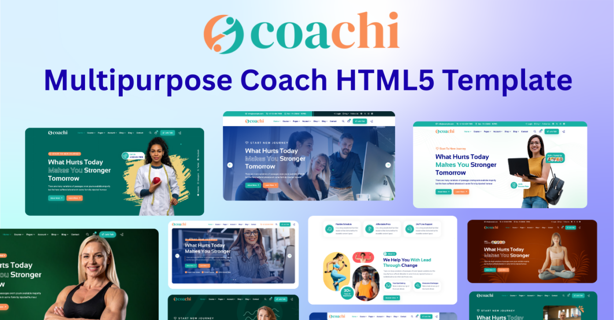 Coachi - Multipurpose Coach HTML5 Template