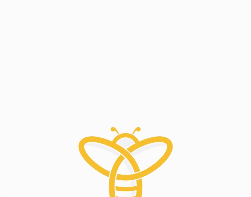 Infinity Bee Logo template #64706 - TemplateMonster