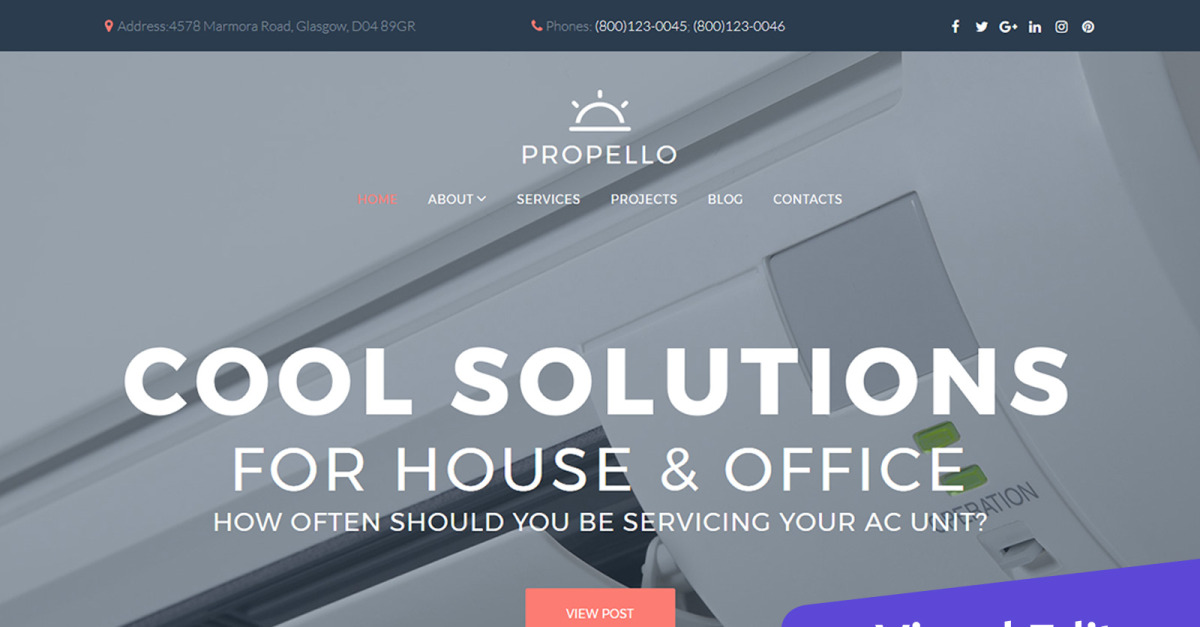 Air Conditioning Company Moto CMS 3 Template
by MotoCMS