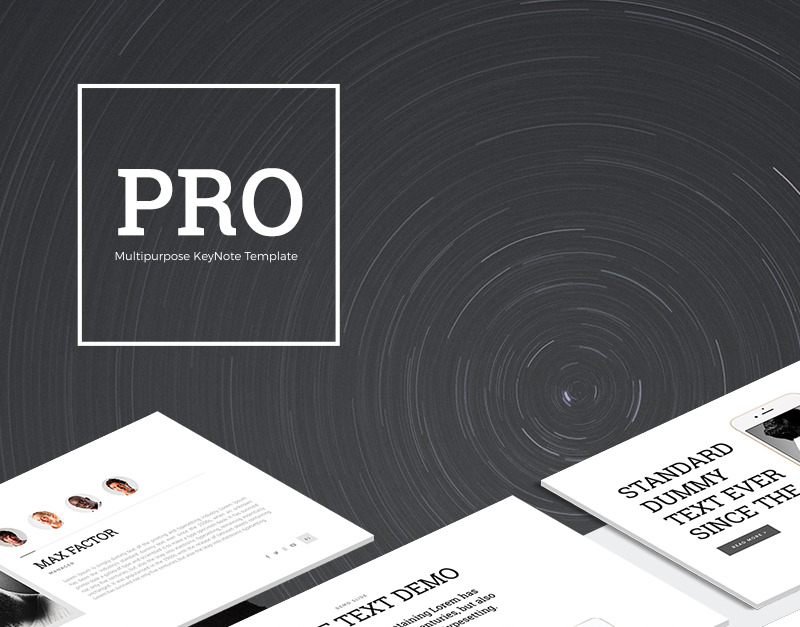PRO Multipurpose - - Keynote template - TemplateMonster