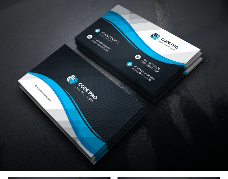 Creative Business Card - - Corporate Identity Template