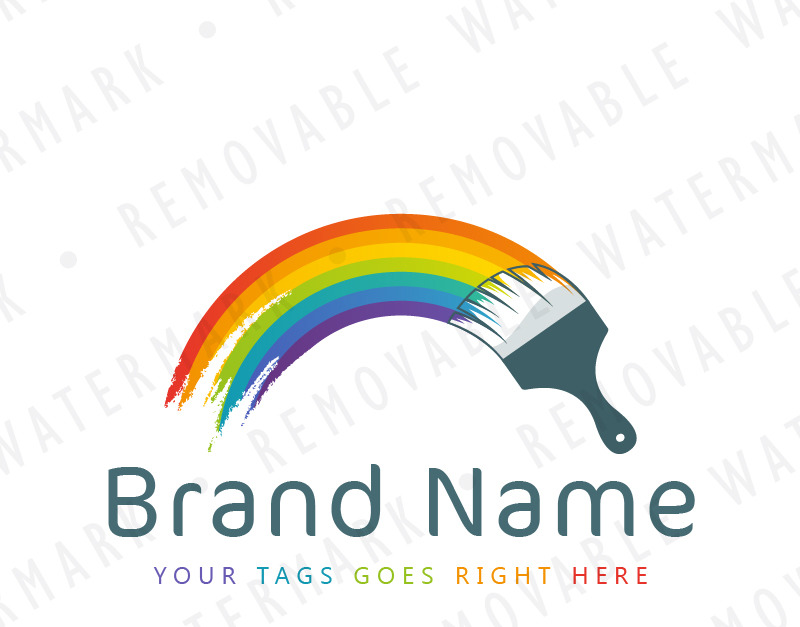 Rainbow Paint Logos for Sale