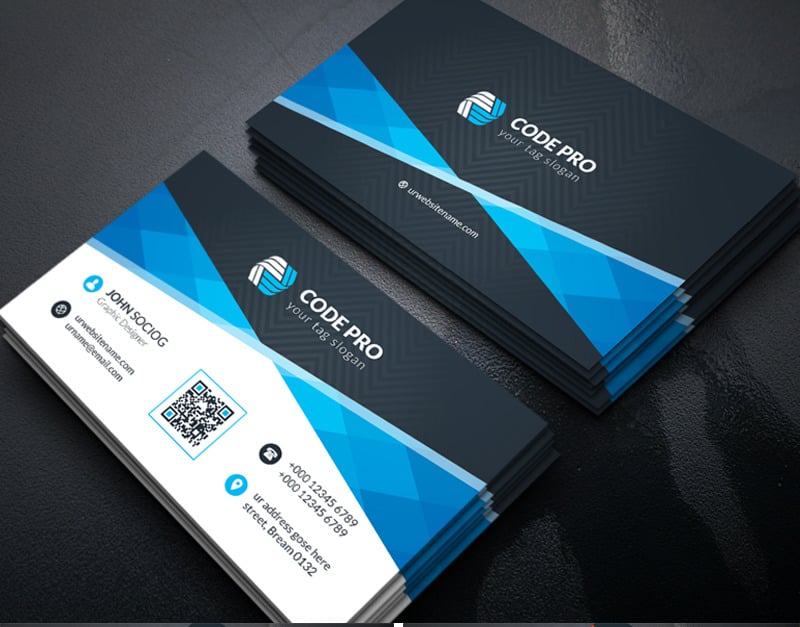 Minimal Business Card - - Corporate Identity Template