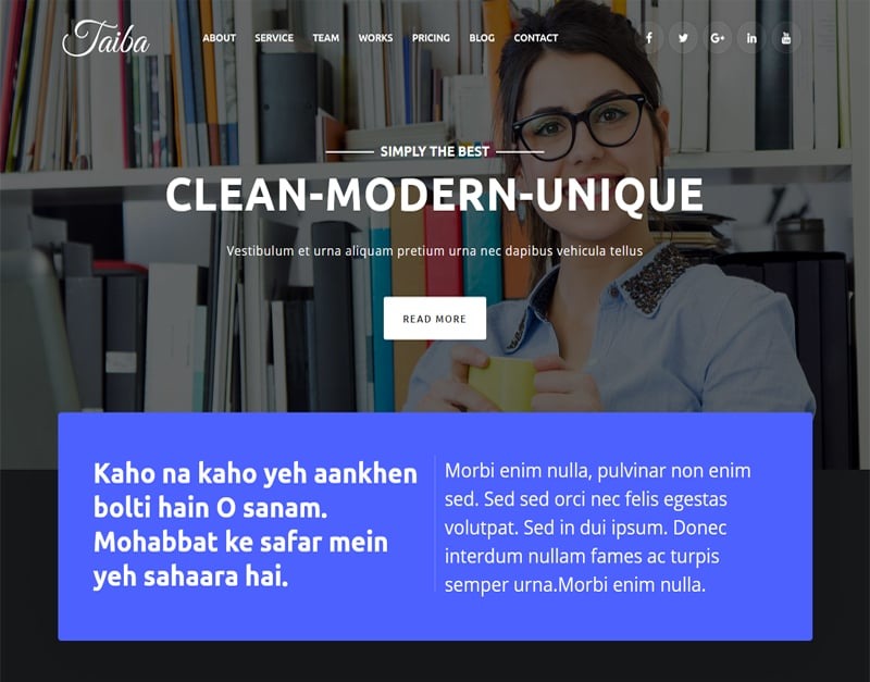 Taiba - Digital Agency Website Template
by themes_oceans