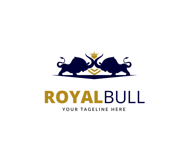 Royal Bull Logo Template #69283 - TemplateMonster