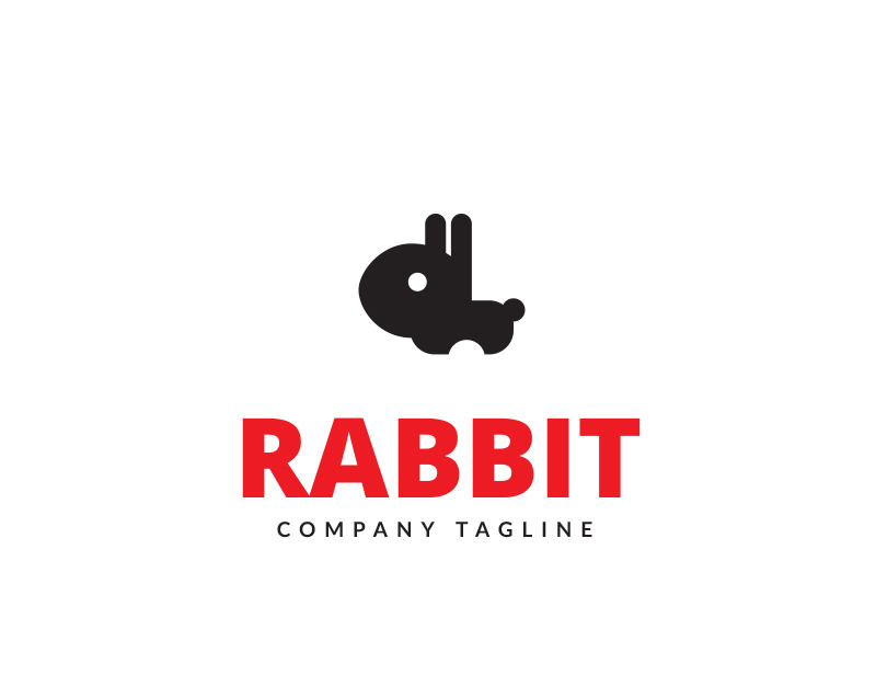 Rabbit Care Logo Template #70232 - TemplateMonster