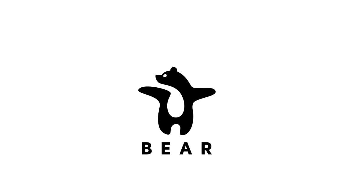 Happy Bear Logo Template #70958 - TemplateMonster