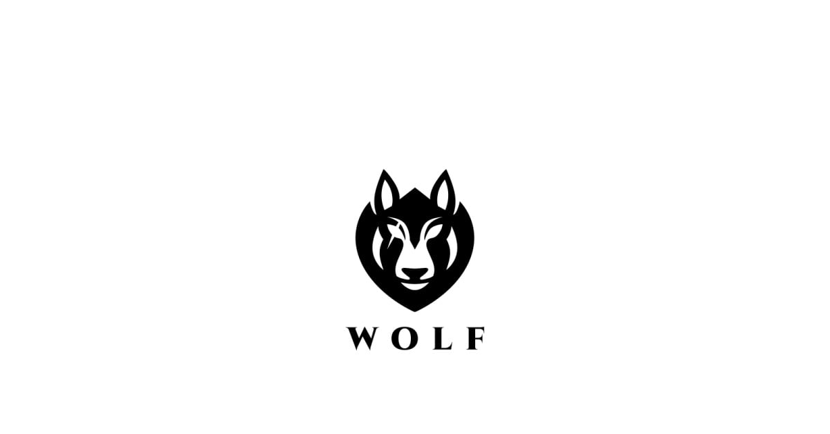 Wolf Logo Template #71411 - TemplateMonster