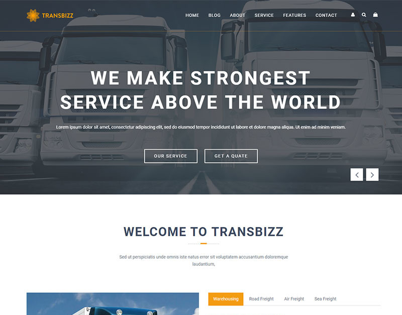 TransBizz - Transport, Logistic and Warehouse HTML5 Template Landing Page Template
by CodeGlamour