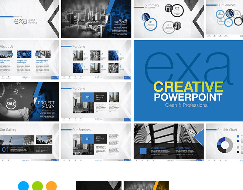 Klassische Mehrzweck-PowerPoint-Vorlage - TemplateMonster