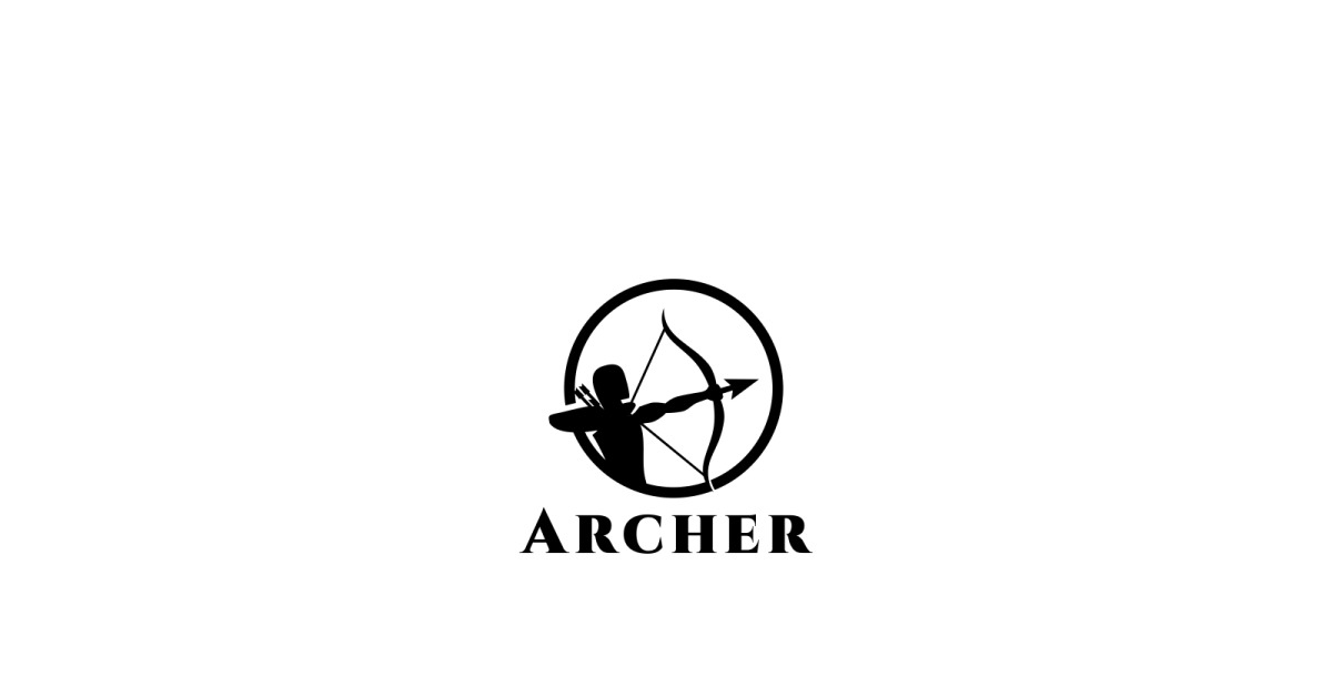 Archer Logo Template #74030 - TemplateMonster