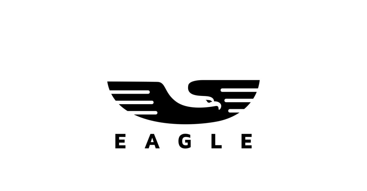 Eagle Logo Template #77189 - TemplateMonster