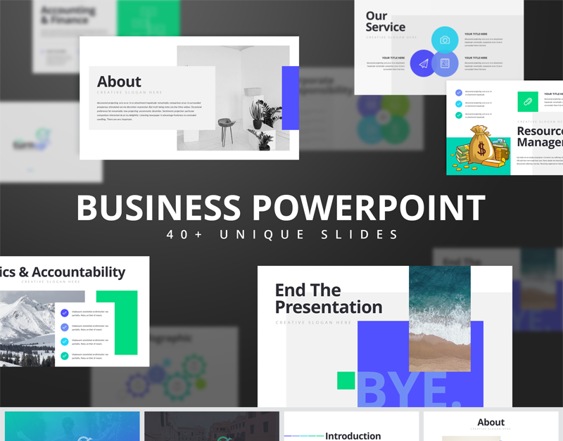 Trunup-Multipurpose Business Presentation PowerPoint template