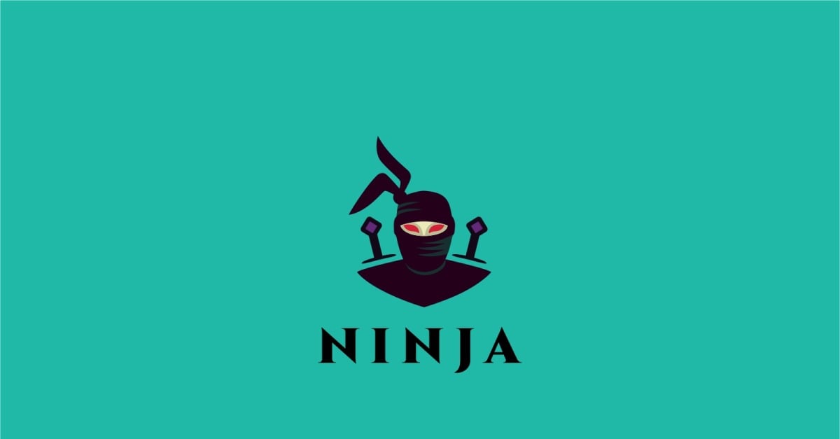 NInja Logo Template #78270 - TemplateMonster