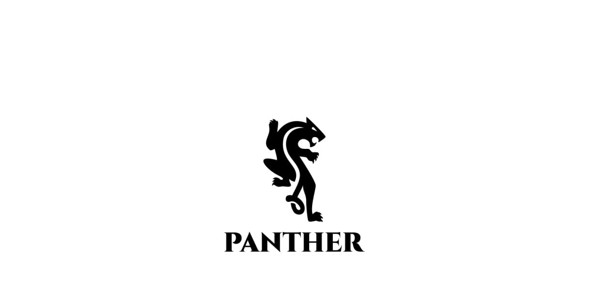 Panther Logo Template #78315 - TemplateMonster