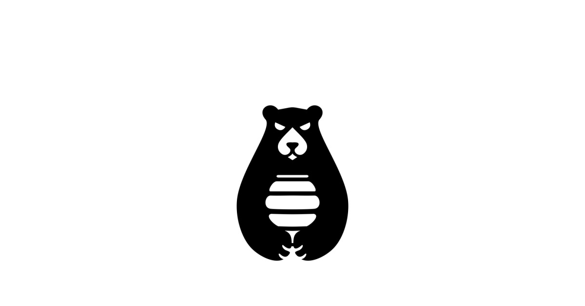 Modelo de logotipo do Honey Bear #78623 - TemplateMonster